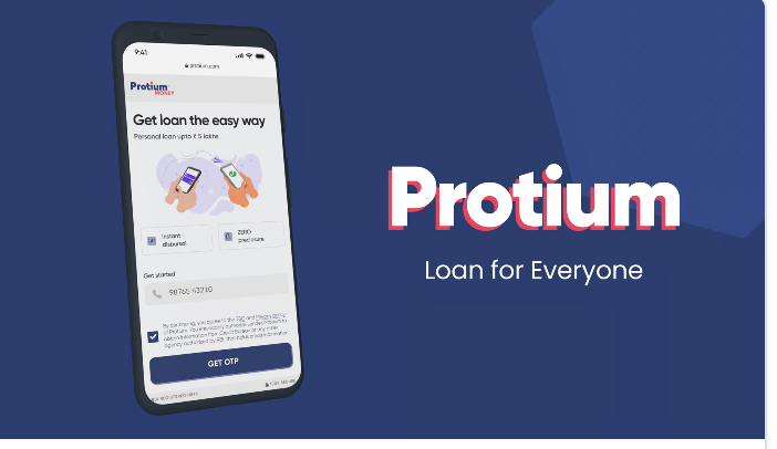 Protium app screens